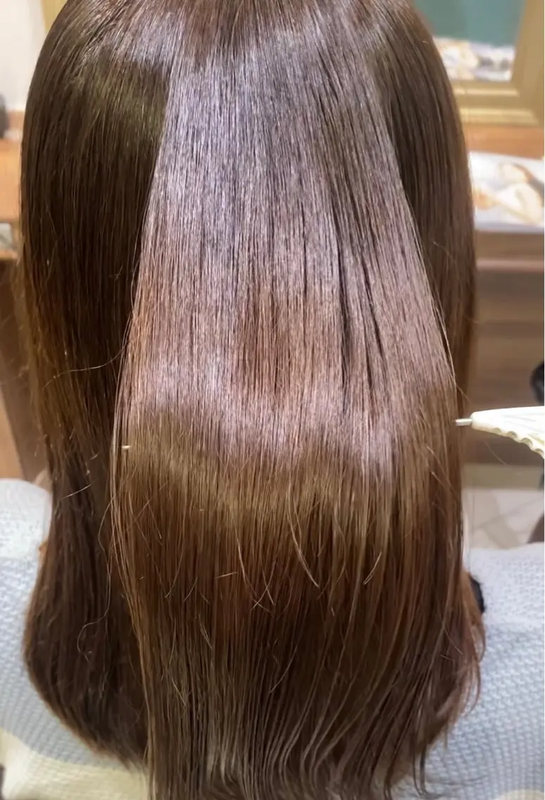 【新規✨】グレイカラー+𝔸𝕦𝕛𝕦𝕒トリートメント🧖♀️の写真
