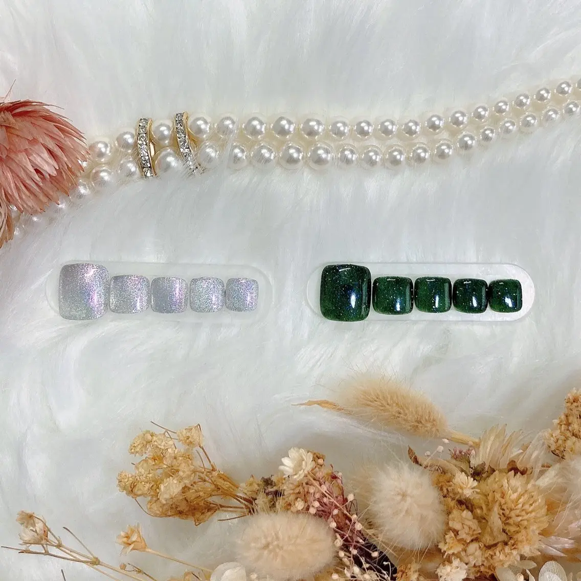 ネイル フラッシュネイル フットネイル マグネットネイル シンプルネイル フットネイル tomii-hii -nailのその他イメージ