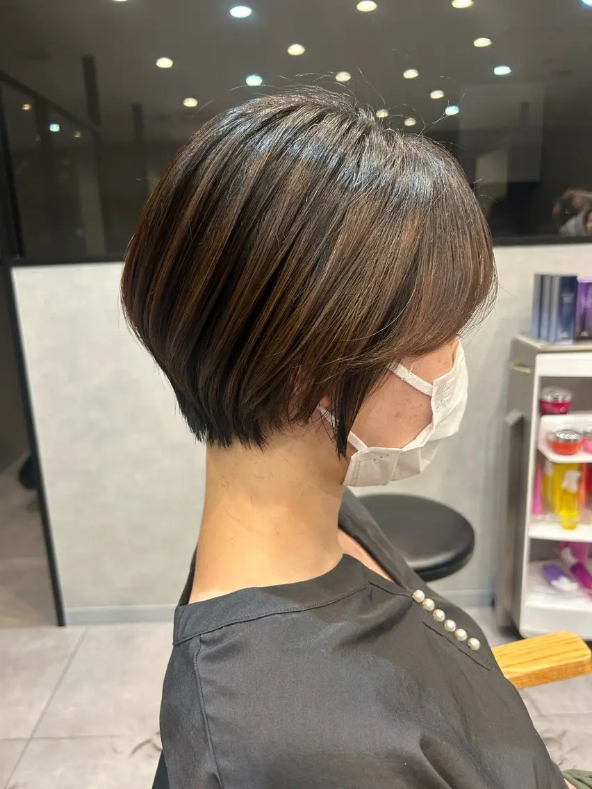 ショート 丸山 莉世のヘアスタイル
