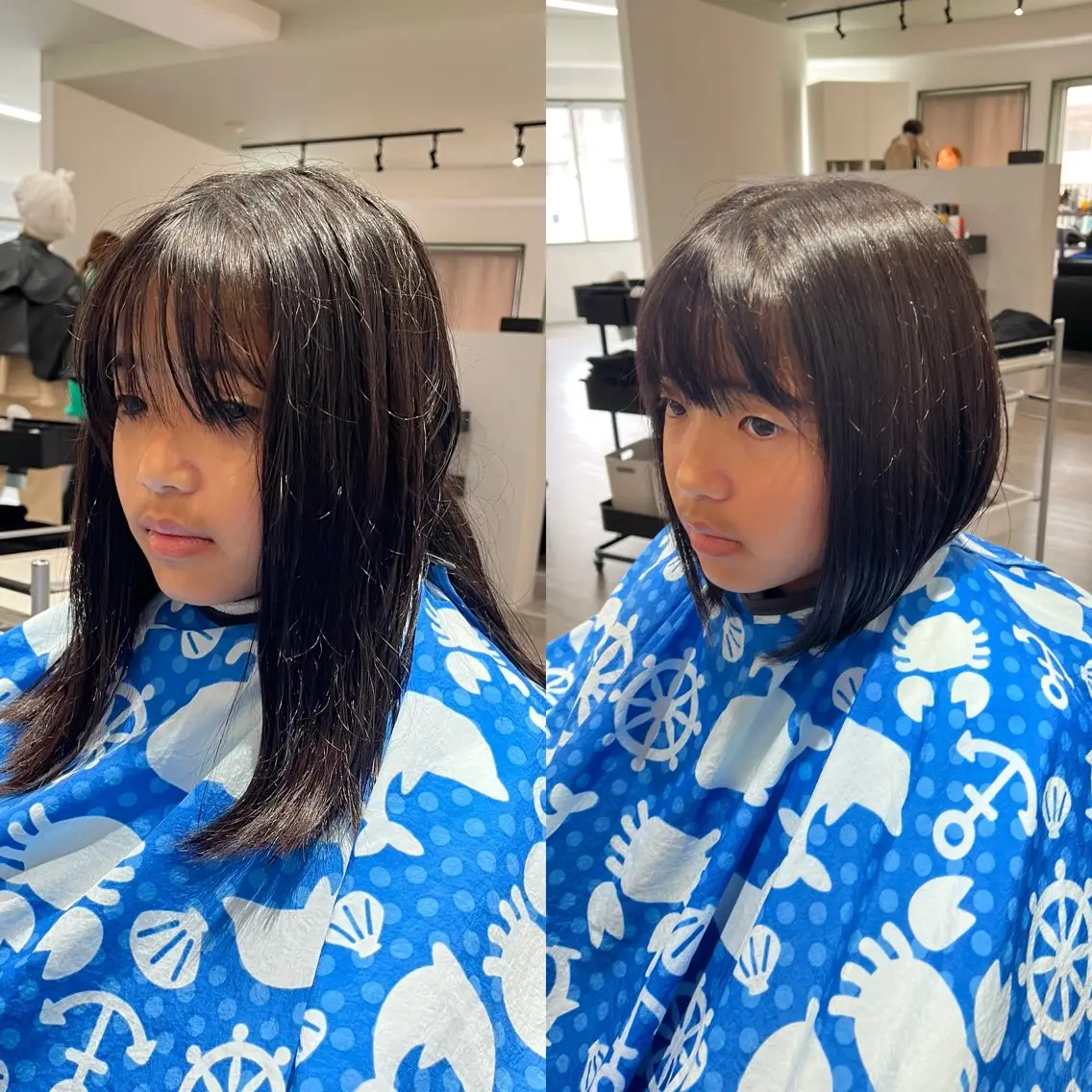 キッズ 宇良 祥子のヘアスタイル