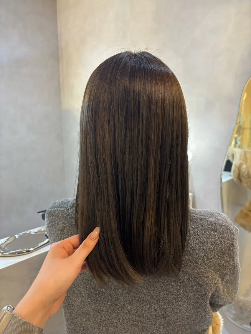カラー カット zina karin୨୧˙˳⋆のヘアスタイル