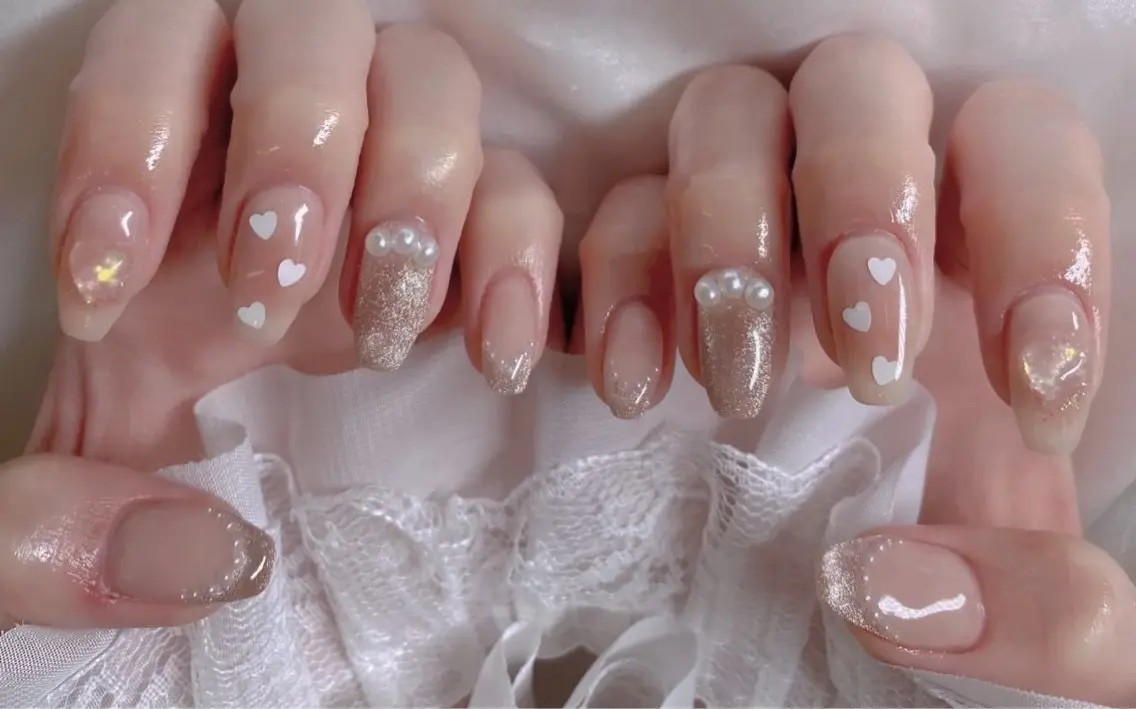 ネイル ハンドネイル ハンドケア (∩_∩)ミモ🧸E yelash&ネイルのマツエク・マツパデザイン