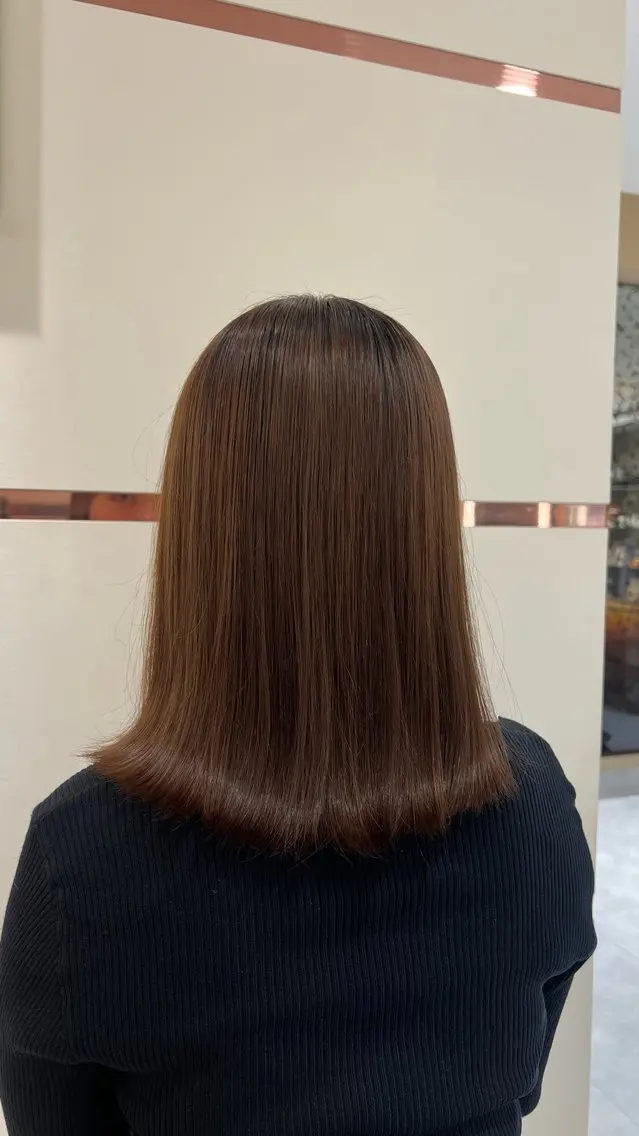ミディアム 金氏 萌衣子のヘアスタイル