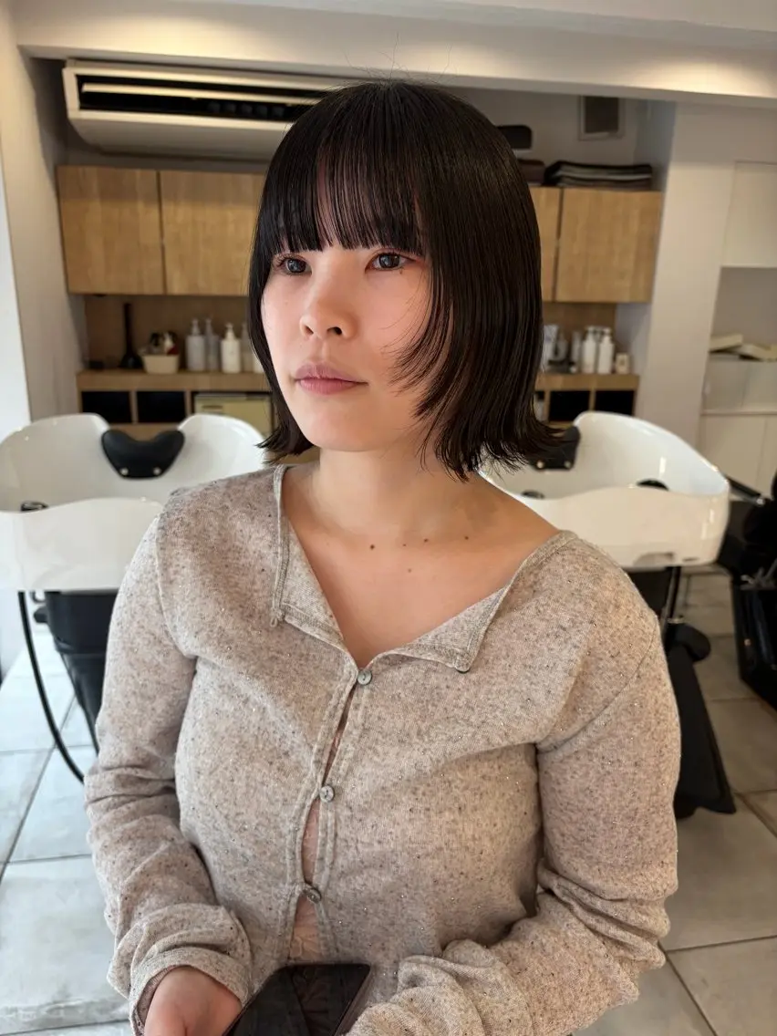 rinka enu河原町のヘアスタイル