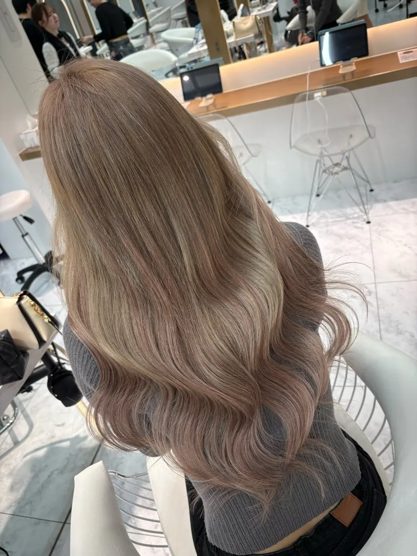 ロング ヘアカラー 北九州①の艶髪師♥️ ♣️♦️♠️翔大のヘアスタイル