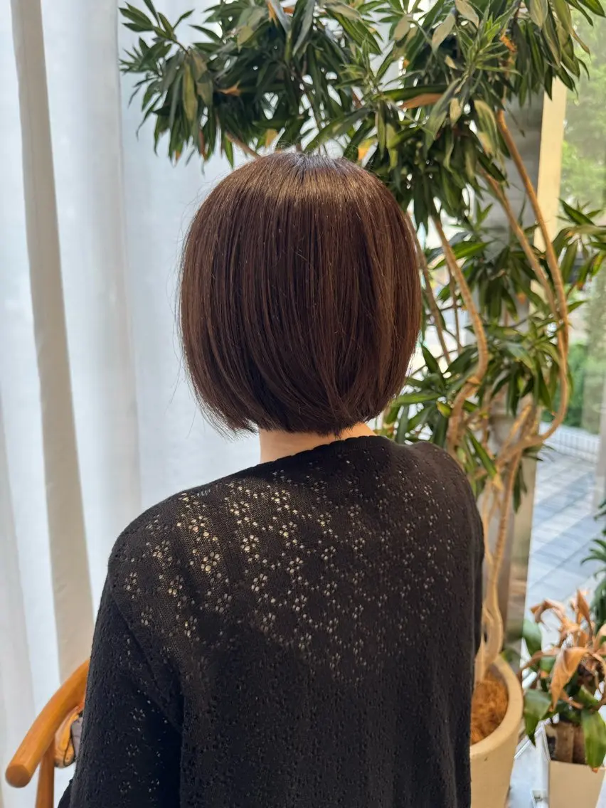 ショート カラー みずき🔥 艶カラーのヘアスタイル