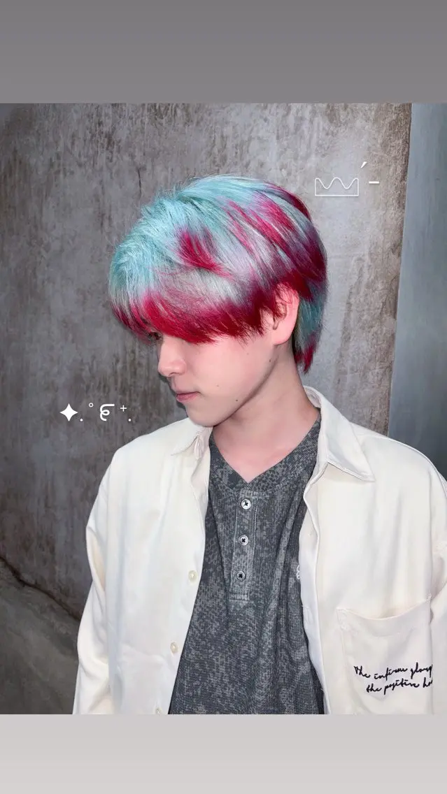 ショート カラー ヘアカラー デザインカラー /rioのヘアスタイル