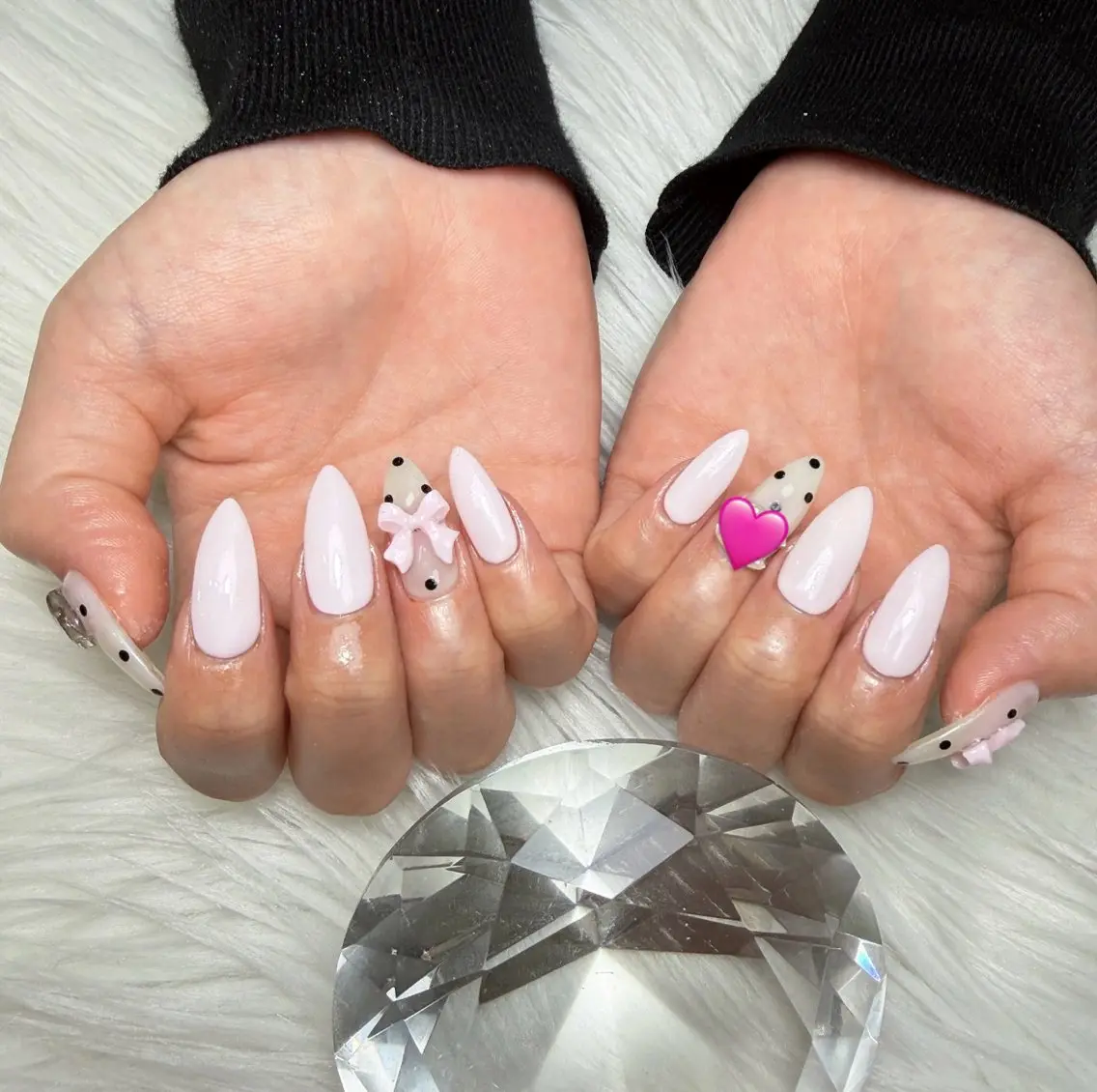 ネイル ピンク lifra Hinaのネイルデザイン