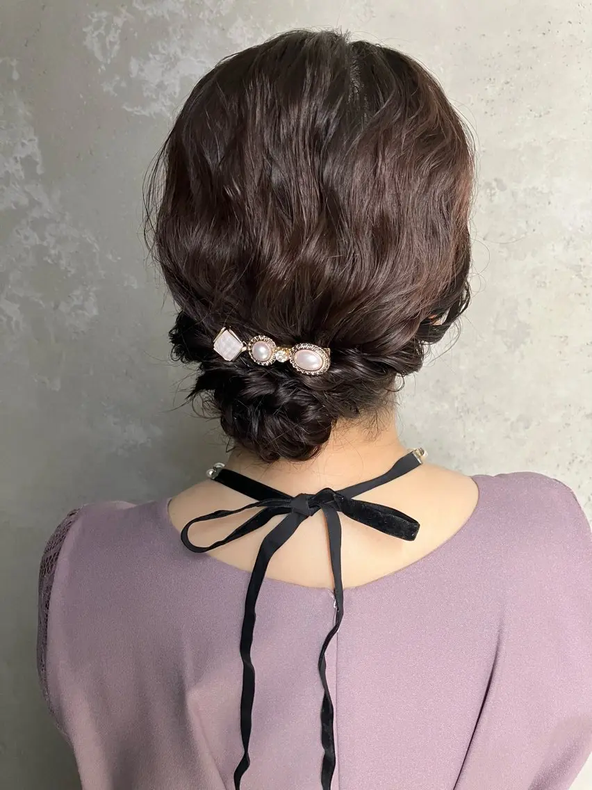 ロング カラー パーマ ヘアアレンジ メンズ キッズ ハーフアップ 子どものヘアアレンジ メンズバレイヤージュ メンズブリーチ メンズハイライト ヘアセット kotona 🤍miuraのヘアスタイル