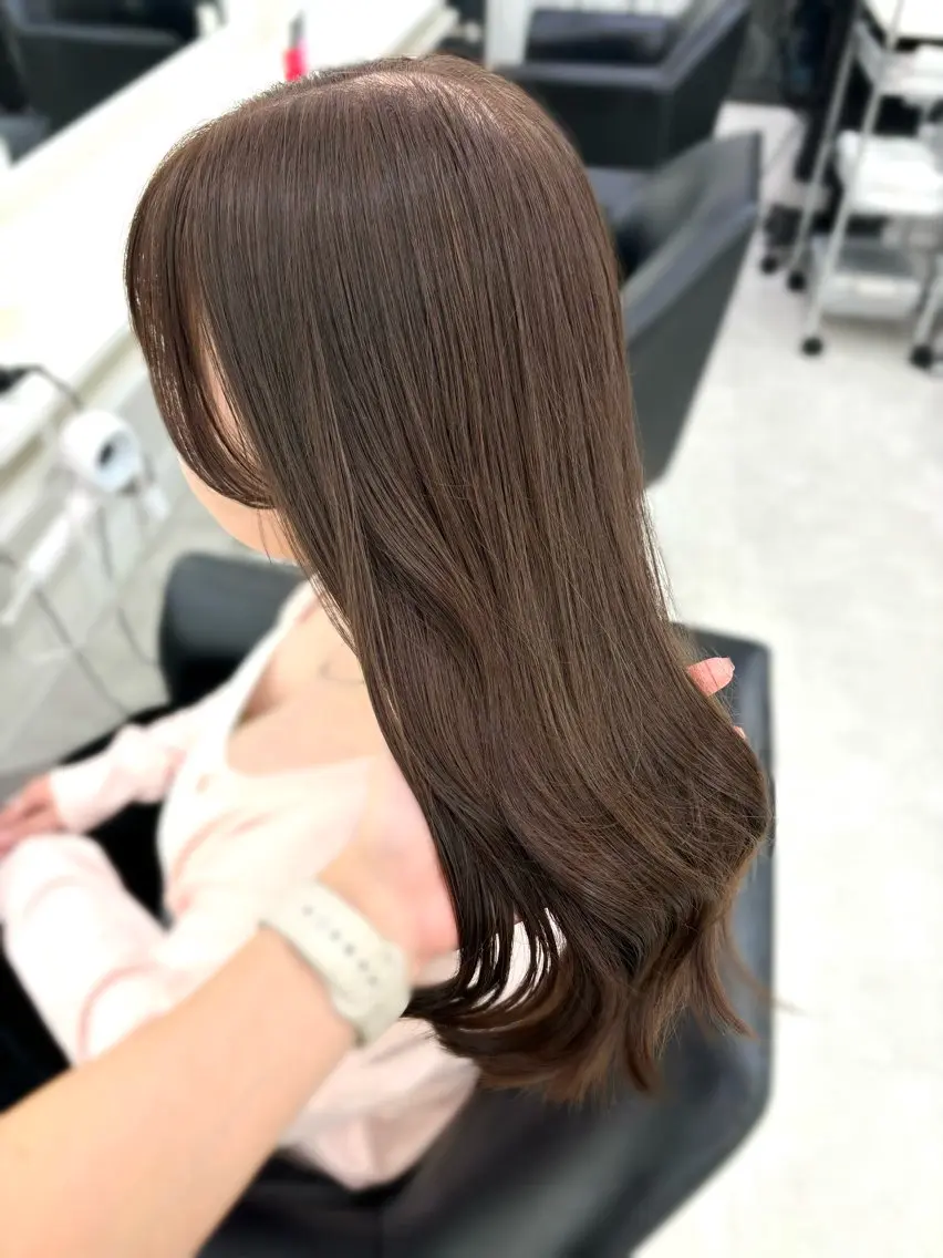 ロング カラー ヘアカラー parvemix平野 真央🎀💞のヘアスタイル