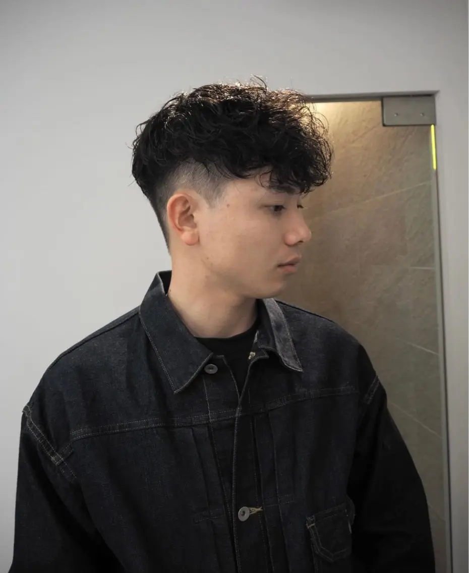 パーマ メンズ 中山 皓貴のヘアスタイル
