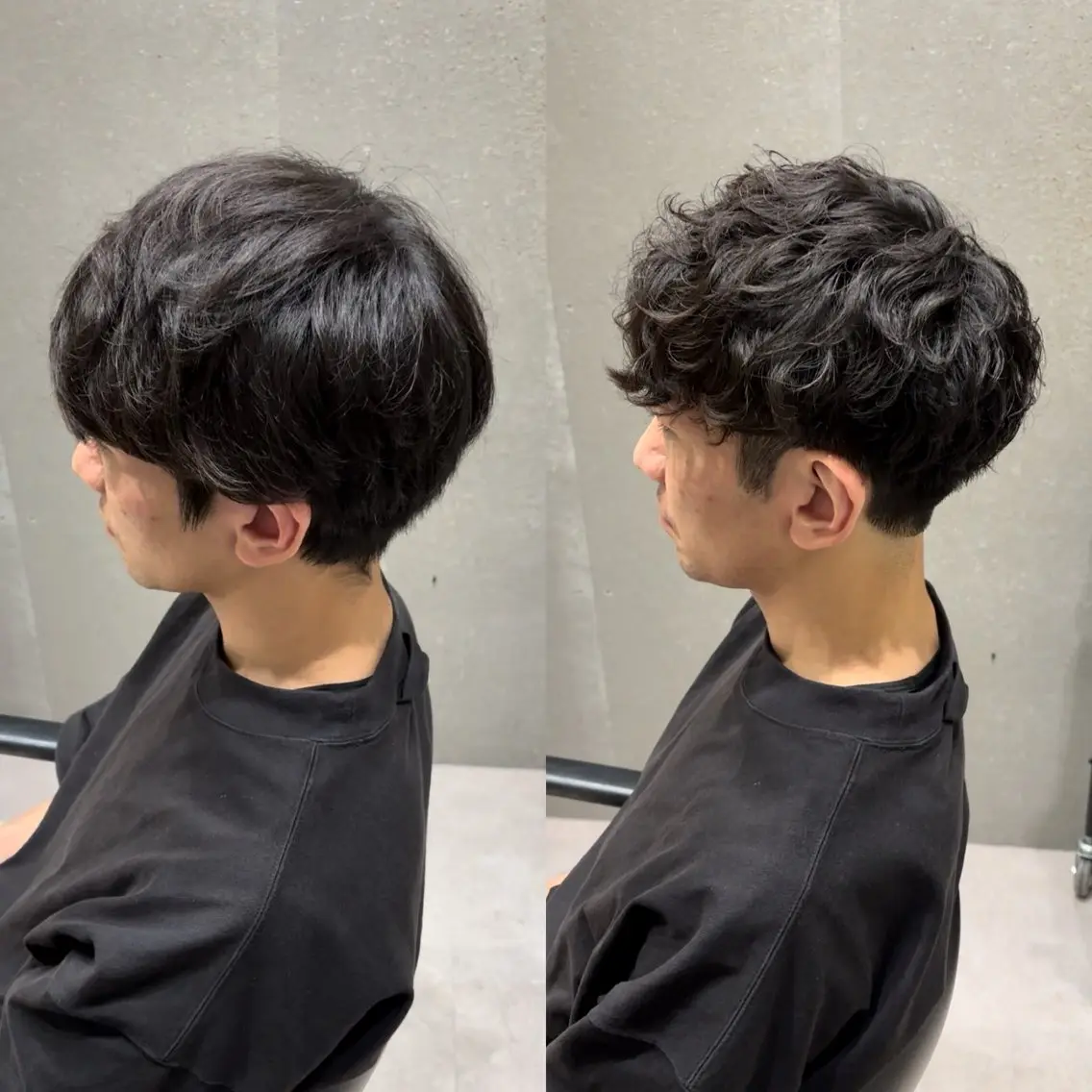【✨メンズ限定最上質メニュー✨】カット+眉カット+パーマorカラー+ミルボン+5分ヘッドスパ💇🏻♀️の写真
