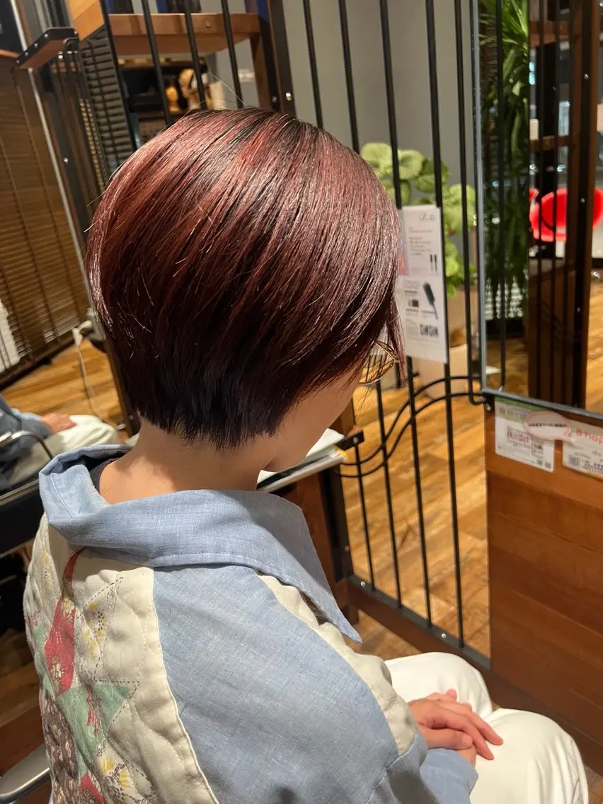 ショート ショートヘア 山田 美幸のヘアスタイル