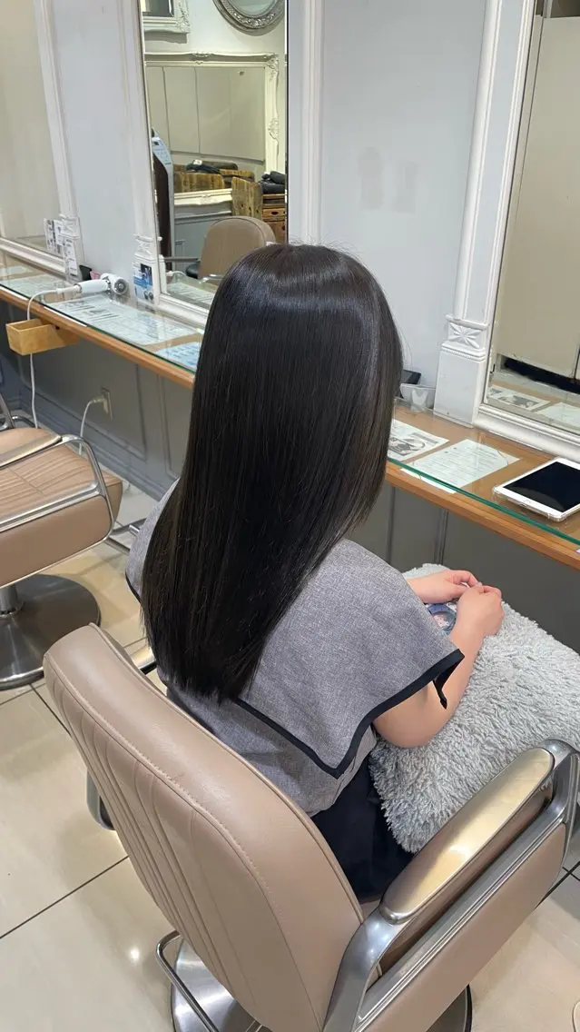 ロング ヘアカラー トリートメント 🌟ɴᴇᴏʟɪᴠᴇ ᴋᴀʀᴇɴ🤍´-のヘアスタイル