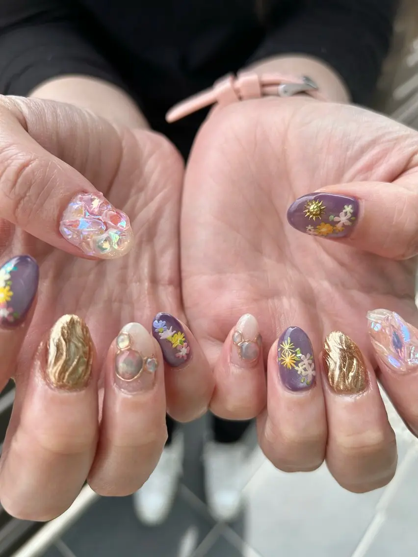 ネイル ハンドネイル フットネイル TESORO nailのネイルデザイン