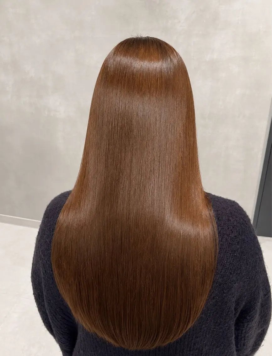 カラー ヘアカラー トリートメント 韓国ヘア｜艶カラー｜ ヘアアレンジ｜yuiのヘアスタイル