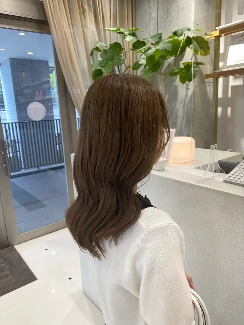 カラー SALONECINQ 🎀miku🎀のヘアスタイル