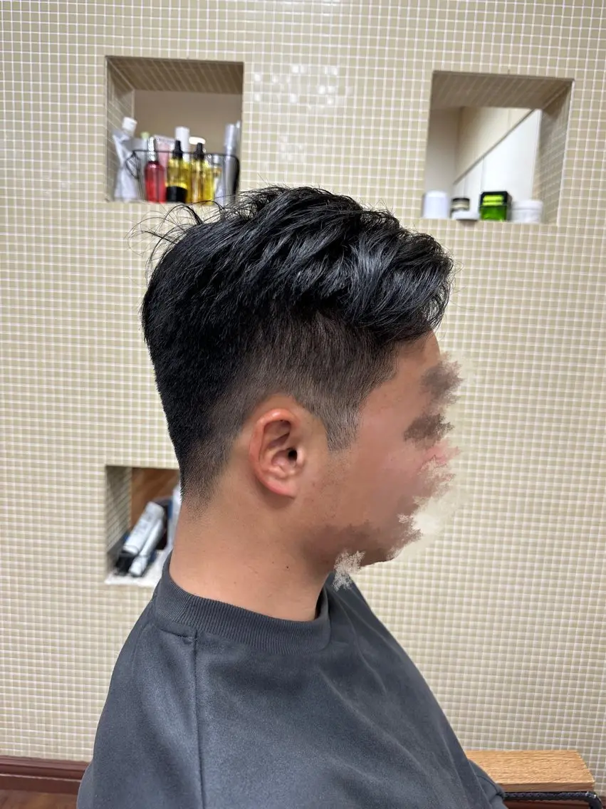 メンズ 刈り上げ 濱野 黎士のヘアスタイル