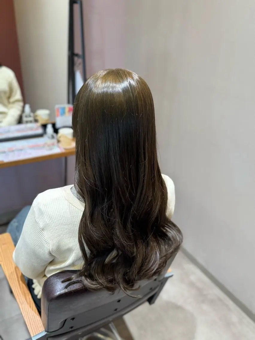 ロング 森 いずなのヘアスタイル