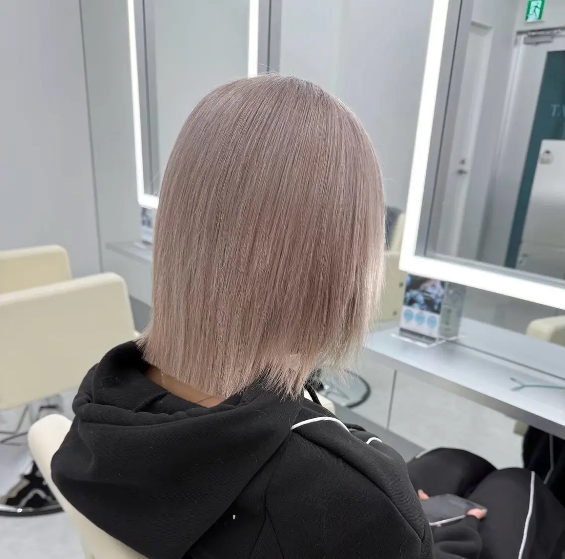 カラー tace新宿 あおいのヘアスタイル