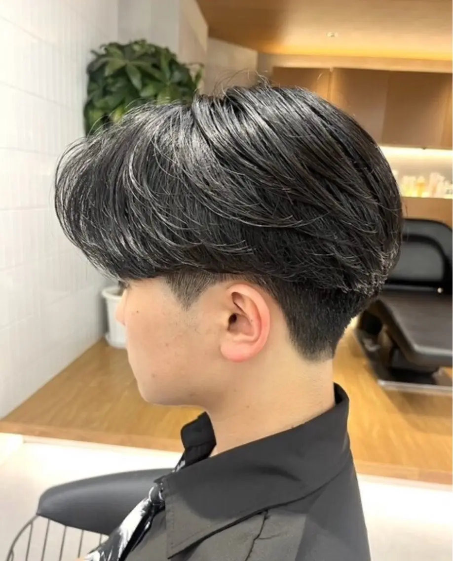 パーマ メンズ パーマ 重松 丈博のヘアスタイル
