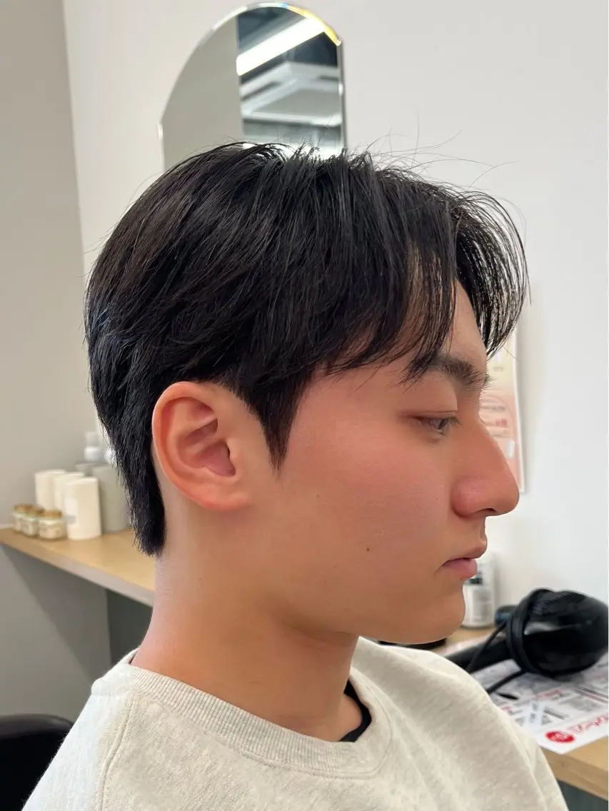 ショート カラー メンズ 🏆メンズヘア特化 🥇代表りんぺーのヘアスタイル