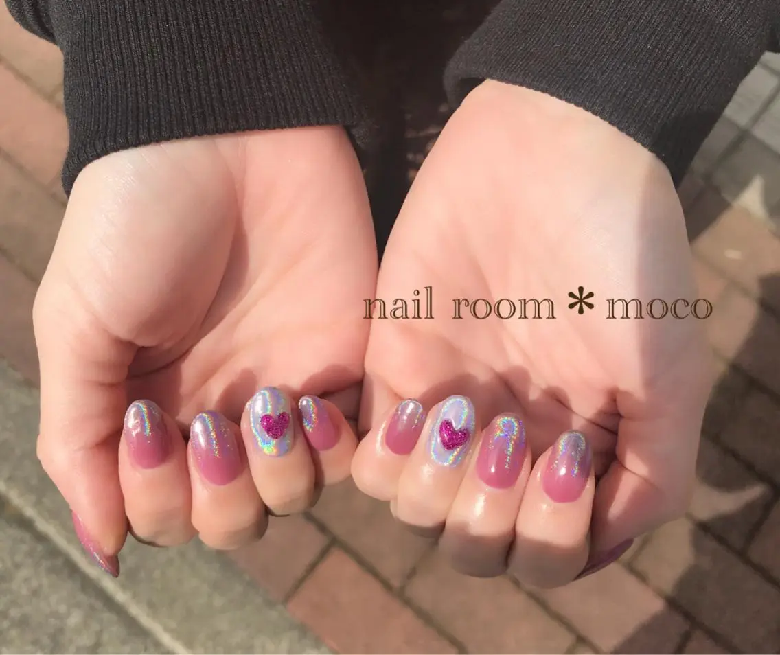 ネイル ミラーネイル nailroom mocoのネイルデザイン