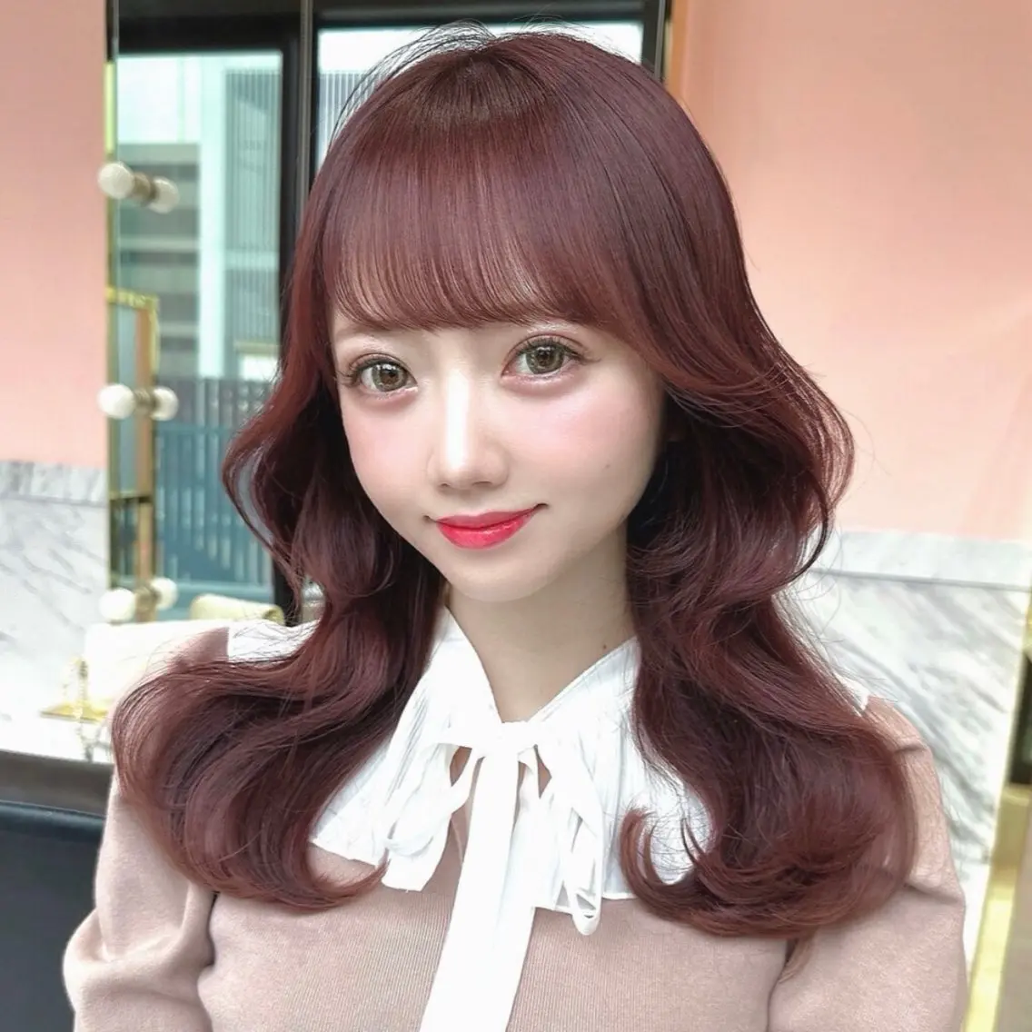 セミロング 似合わせカット 【LOUIS】 manaca🎀のヘアスタイル