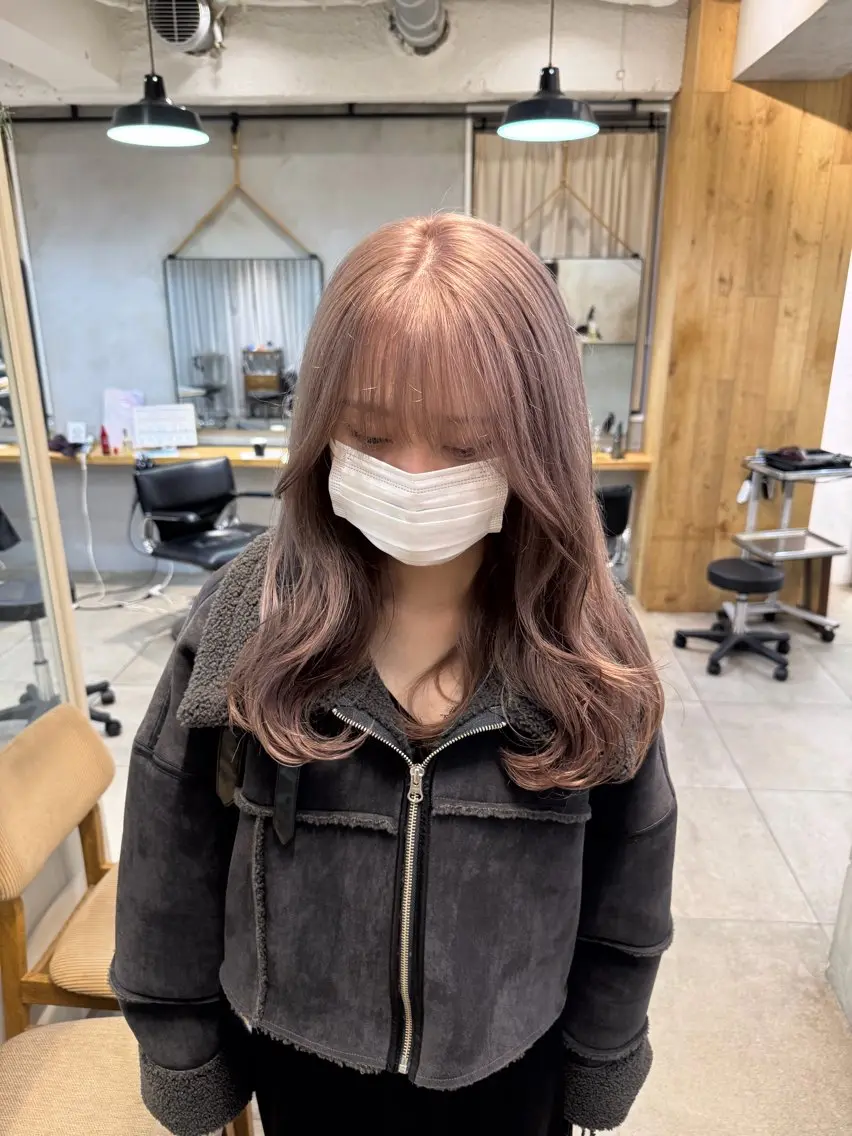 ロング カラー カット ヘアカラー トリートメント Lomalia 🤍🫧/makoのヘアスタイル