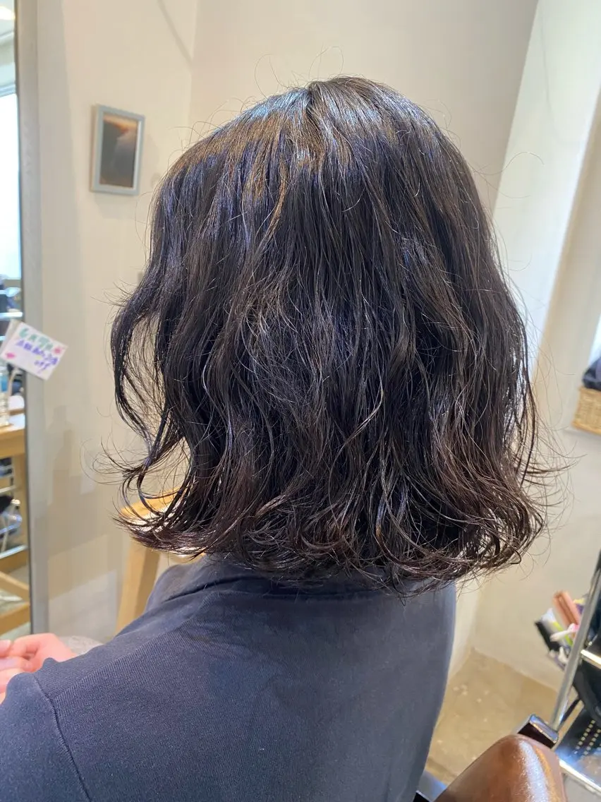 パーマ パーマ 🦋newi hau'oli カナのヘアスタイル
