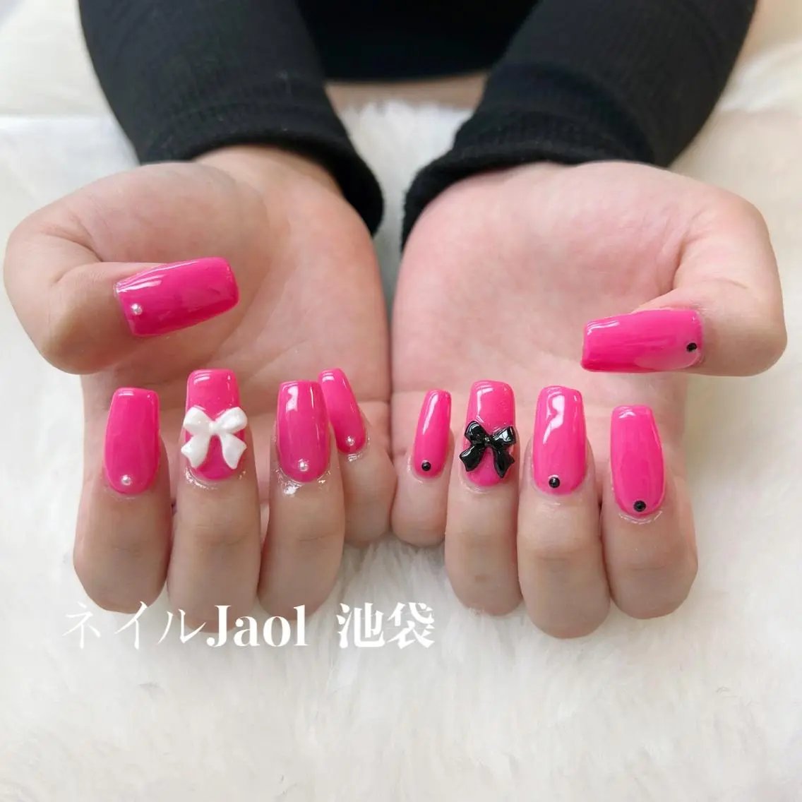 セミロング ネイルJaol 池袋のネイルデザイン