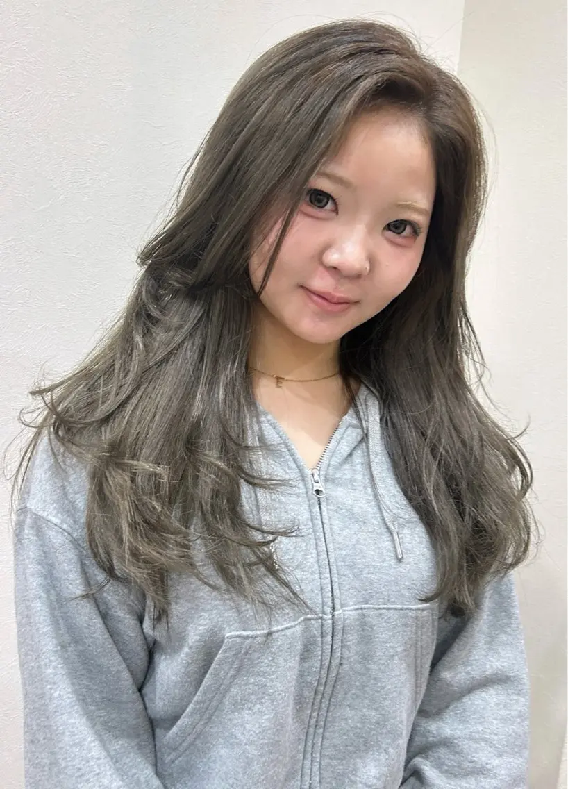 ロング カラー 中津 /kipi アカネのヘアスタイル