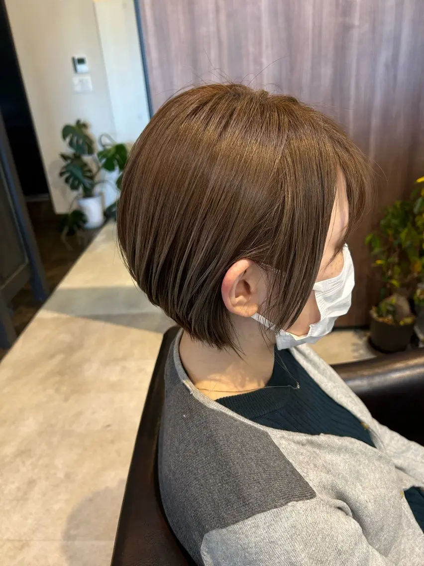 ショート ショートボブ ボブ ショートヘア ヤマダ タケトのヘアスタイル