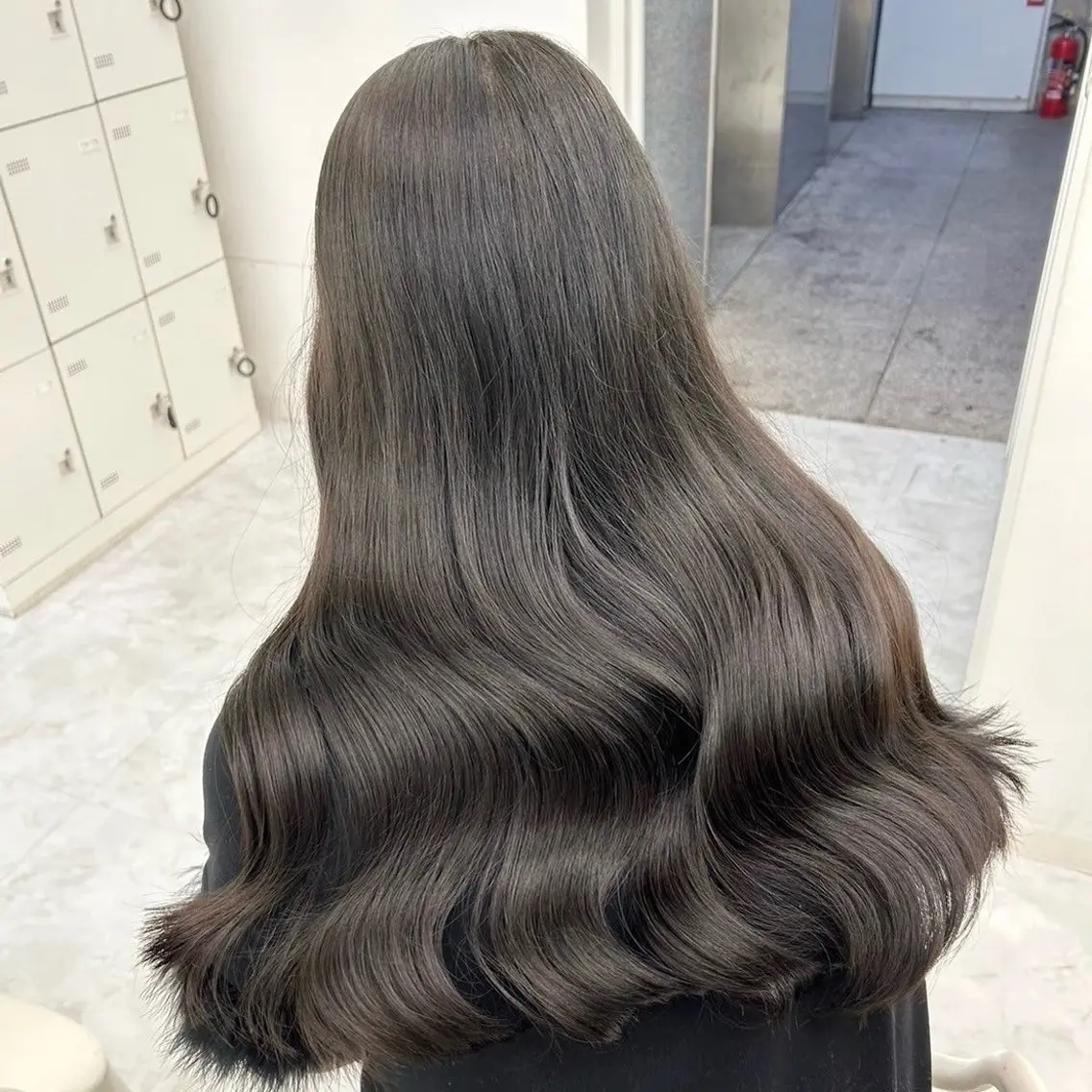 ロング カラー ふわっと抜け感🫧 ブラウンベージュ🤎のヘアスタイル