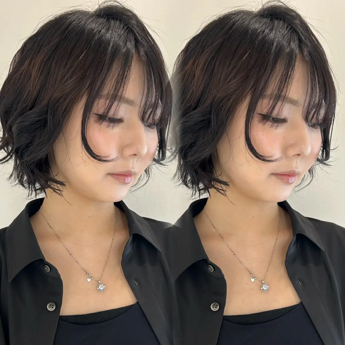 ショート カット ツヤ髪/ボブ/アレ ンジ🌿yuiのヘアスタイル