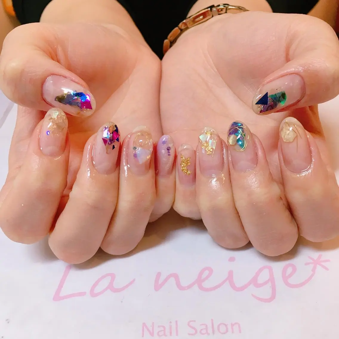 ネイル La neige* yuki 🐩🌙のネイルデザイン