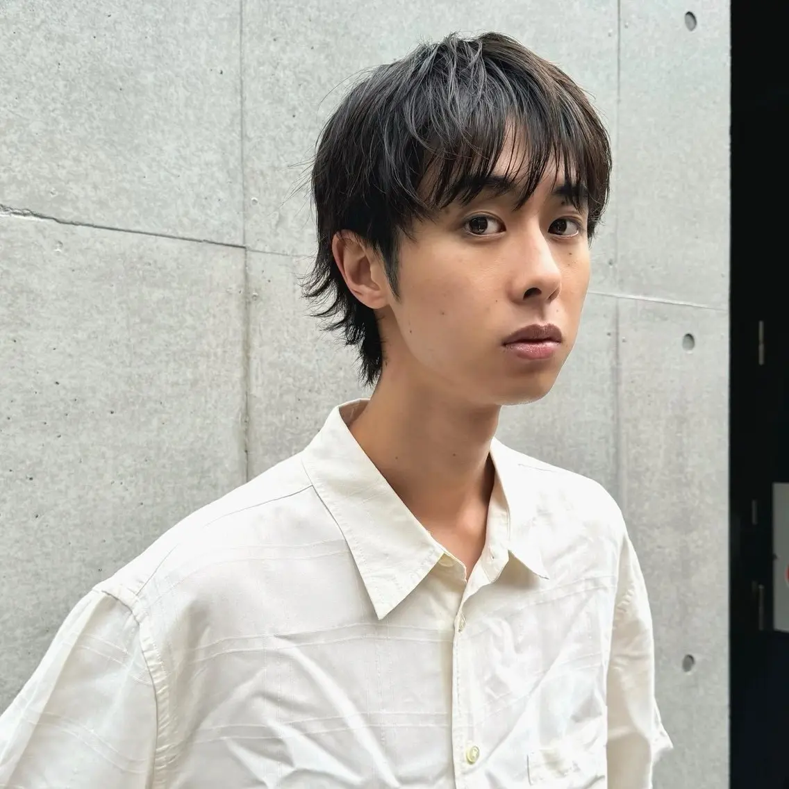ショート メンズ センターパート メンズショート ショートヘア モモセ ユメトのヘアスタイル