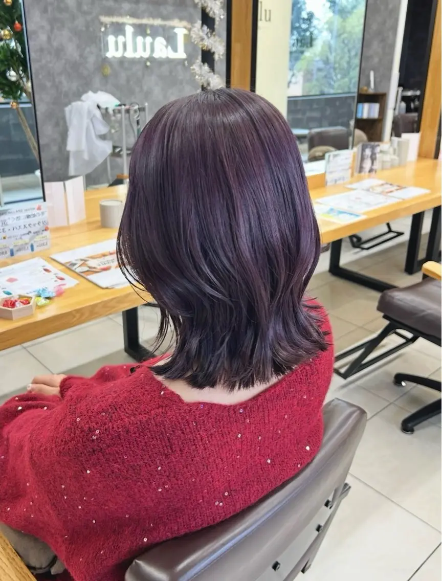ミディアム カラー トリートメント 平野 凛のヘアスタイル