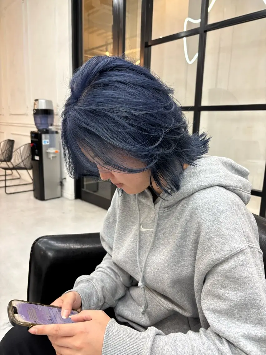 ミディアム カラー Maison Halu YUKIのヘアスタイル