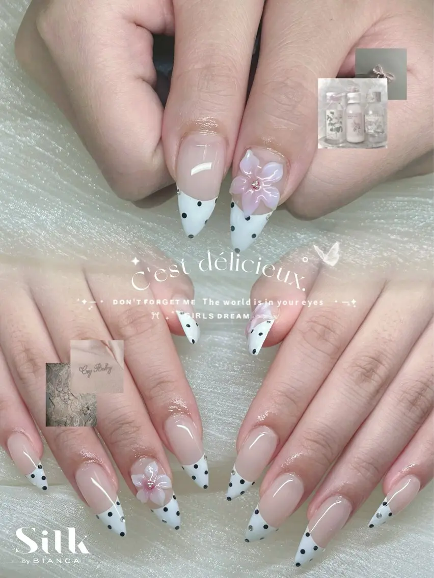 ネイル ハンドネイル 𝐒𝐢𝐥𝐤 🎀𝐚𝐧𝐧𝐚のネイルデザイン