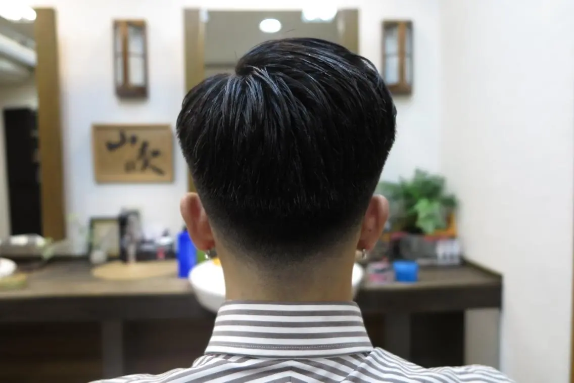 ショート メンズ 男を磨く Barber オオキのヘアスタイル