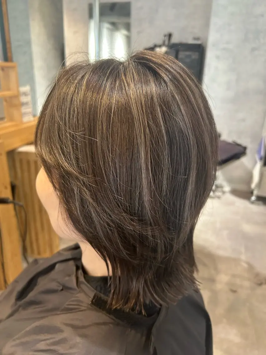 ショート カラー ヘアアレンジ ヘアカラー トリートメント Sia中野新橋 『JUNYA』のヘアスタイル