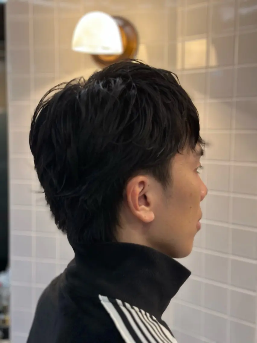 セミロング ✨メンズ特化✨ 菅野亮太のヘアスタイル