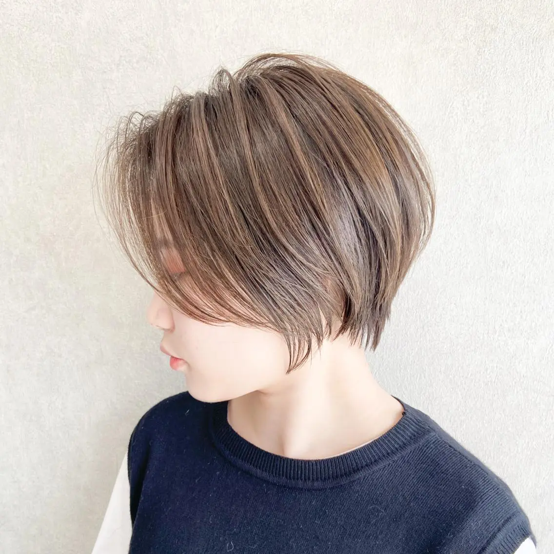 髪質改善ツヤカラー【ワンカラー】の写真