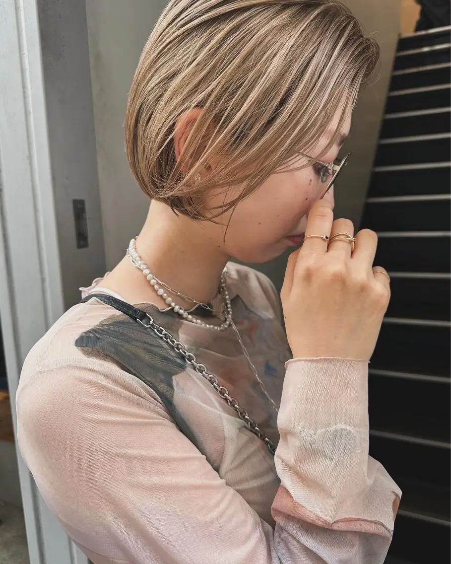 ショート ボブ／パーマ指名 No. 1🍃れんとのヘアスタイル