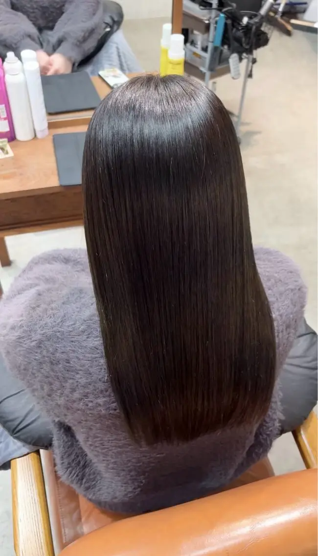 セミロング カット ヘアカラー トリートメント SONO 【一宮】のヘアスタイル