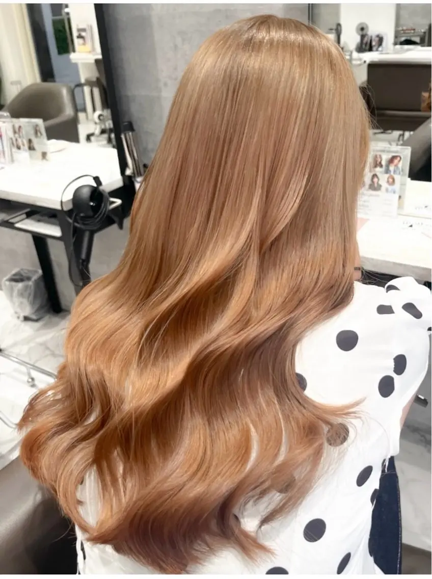 ロング ヘアカラー Grow by NYNY 田代 紀恵のヘアスタイル