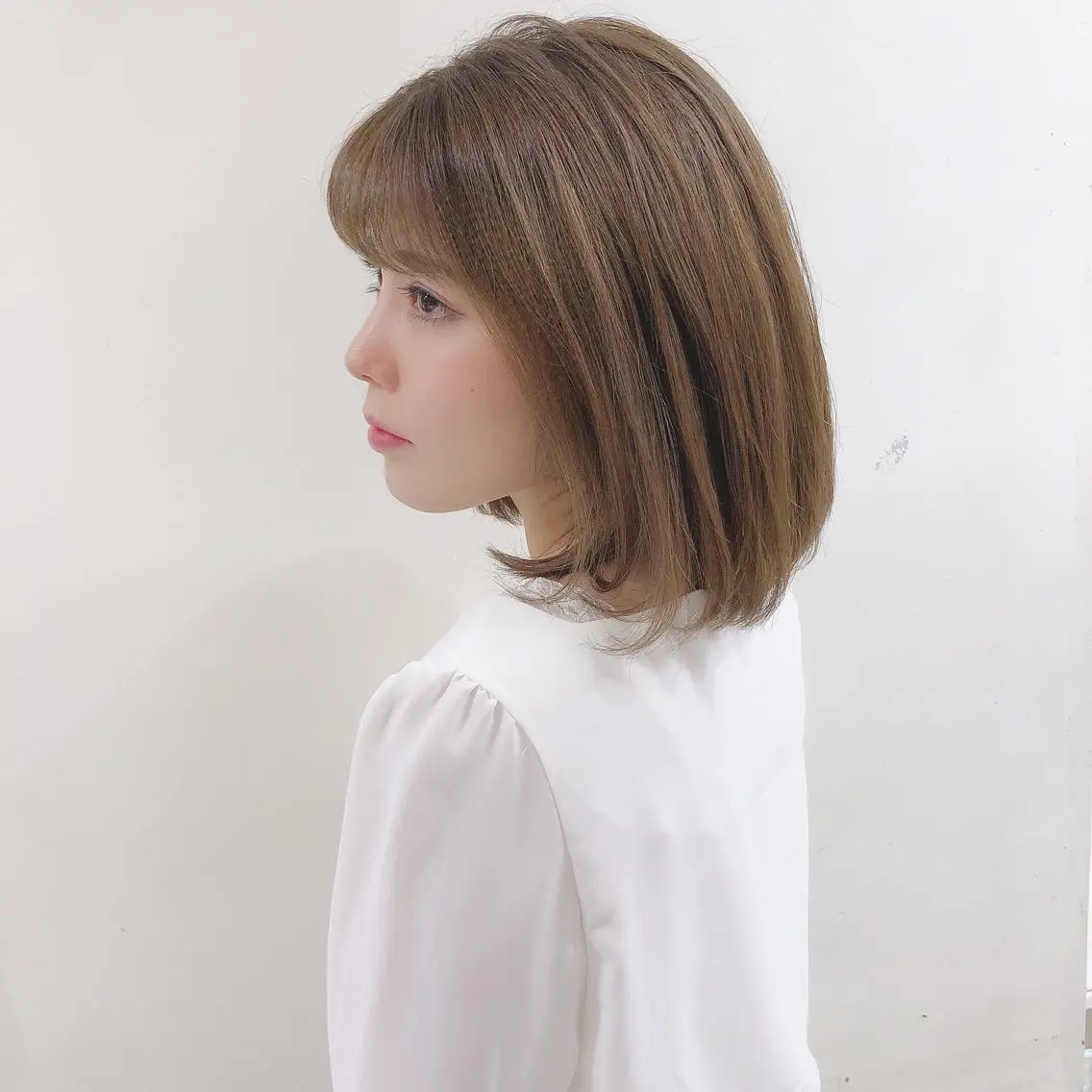 ショート カラー カット ボブ/パーマ 古家 佑真のヘアスタイル