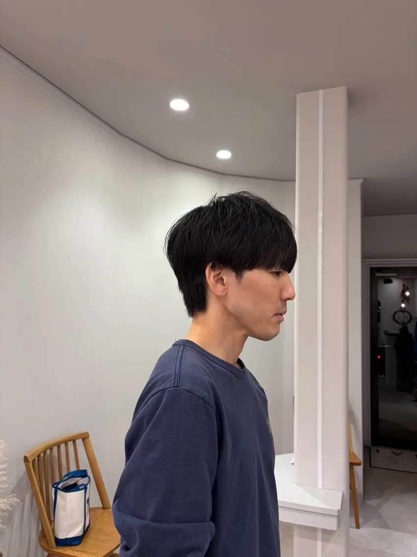 メンズ マッシュ yu riのヘアスタイル