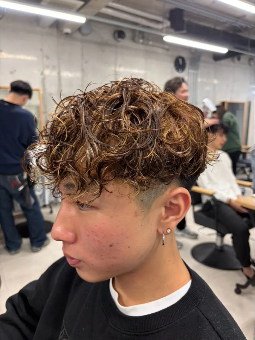 メンズ 横浜/モデル募集🦍 冨取楽人🔥のヘアスタイル